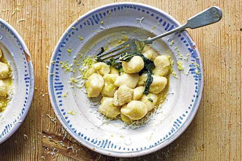 Foto von Gnocchi al Limone