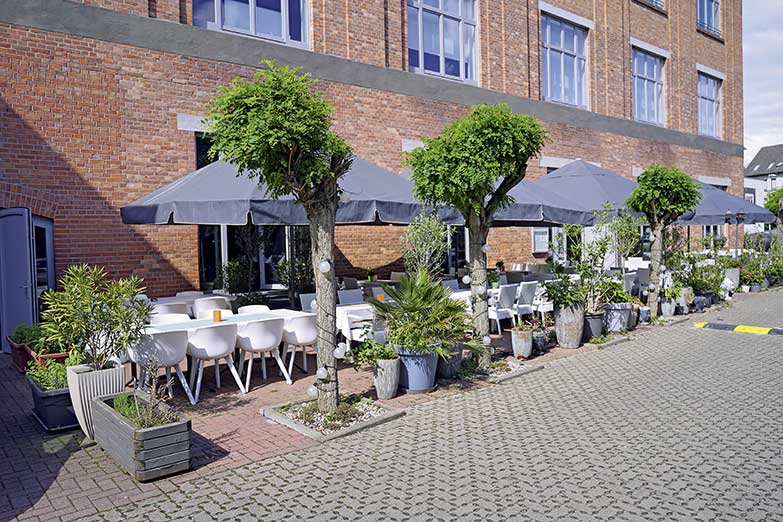 Biergarten / Terasse vom Gastwerk - Brasilianisches & Internationales Restaurant Braunschweig