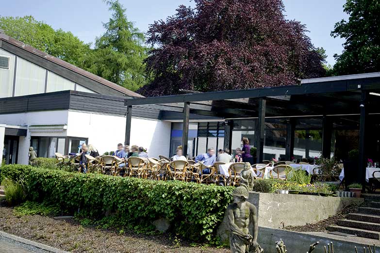 Biergarten / Terasse vom Rokoko - Deutsches Restaurant Braunschweig