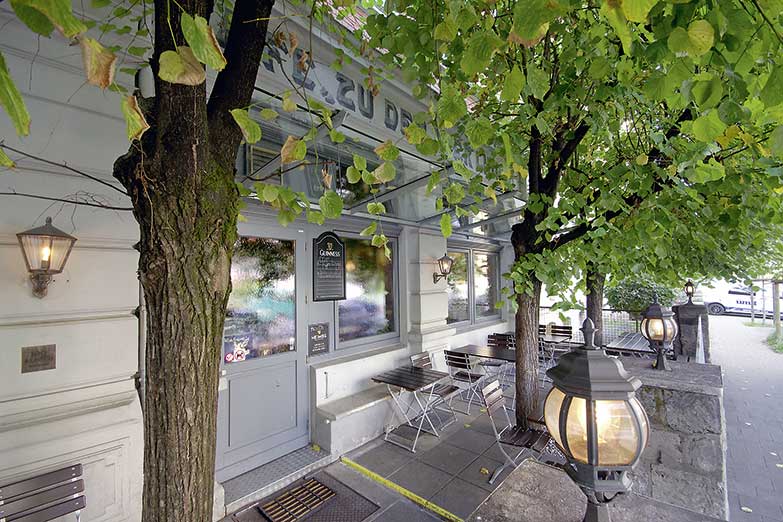 Biergarten / Terasse vom Zu den Vier Linden - Deutsches Restaurant & Kneipe Braunschweig